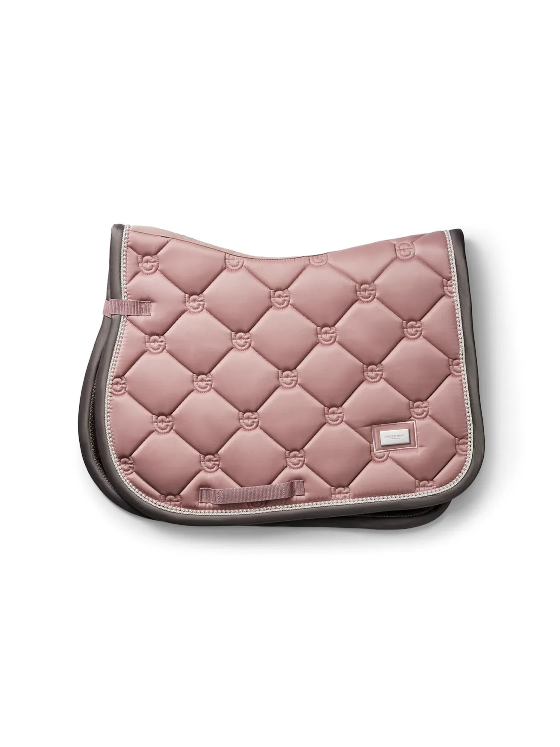 SET STTOSELLA E CUFFIA EQUESTRIAN STCKHOLM PINK PERL