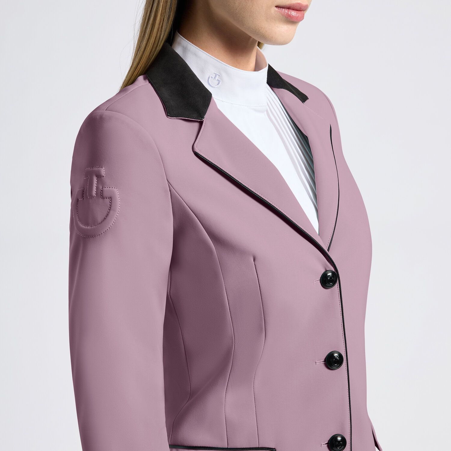 GIACCA DA CONCORSO DONNA CON BOTTONI CAVALLERIA TOSCANA GRAPE SHAPE