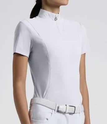 CAMICIA DA CONCORSO DONNA CAVALLERIA TOSCANA CON INSERTI IN RETE
