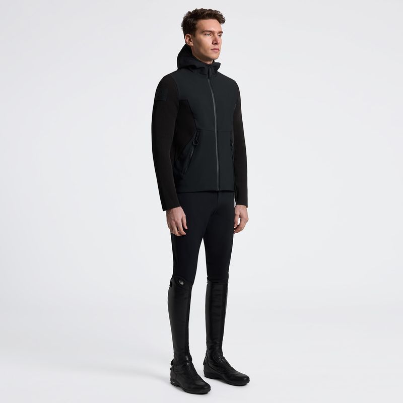 SOFTSHELL CAVALLERIA TOSCANA UOMO CON MANICHE IN MAGLIA SOFTSHELL CAVALLERIA TOSCANA UOMO CON MANICHE IN MAGLIA