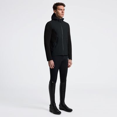 SOFTSHELL CAVALLERIA TOSCANA UOMO CON MANICHE IN MAGLIA