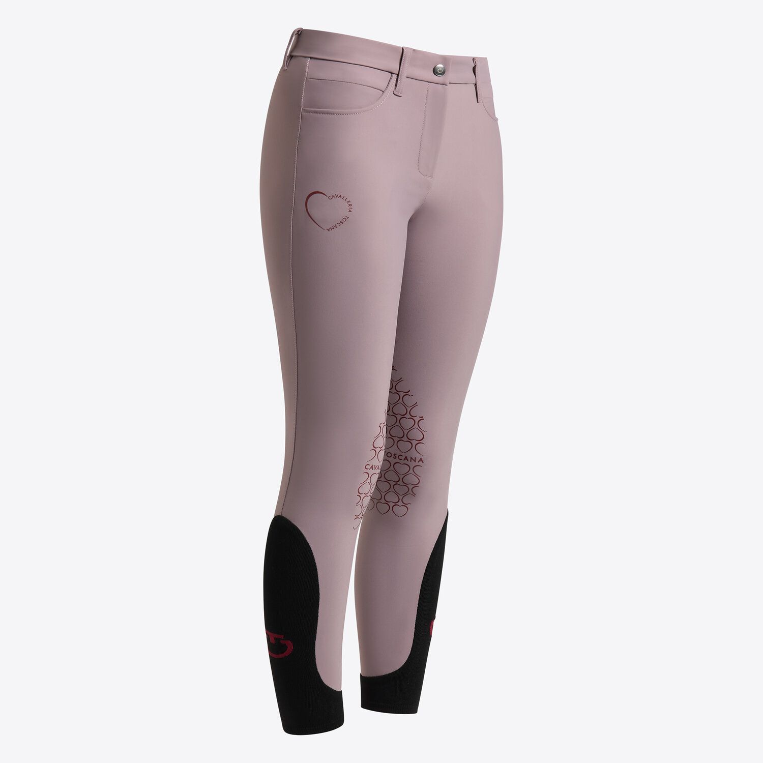 PANTALONE DA BAMBINA CAVALLERIA TOSCANA CON MINI CUORI