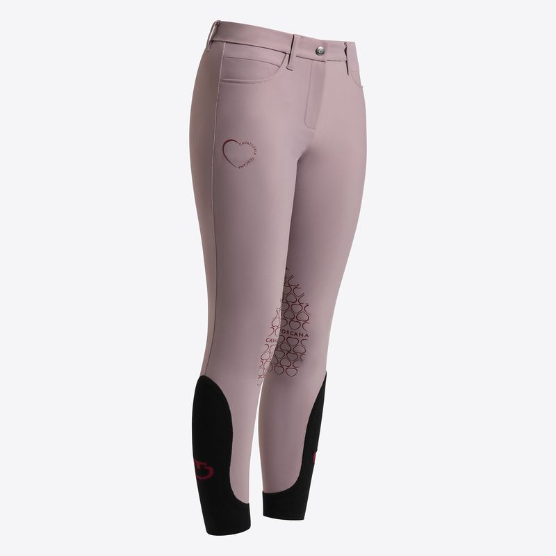 PANTALONE DA BAMBINA CAVALLERIA TOSCANA CON MINI CUORI PANTALONE DA BAMBINA CAVALLERIA TOSCANA CON MINI CUORI