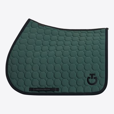 SET SOTTOSELLA + CUFFIA CAVALLERIA TOSCANA JUNGLE GREEN