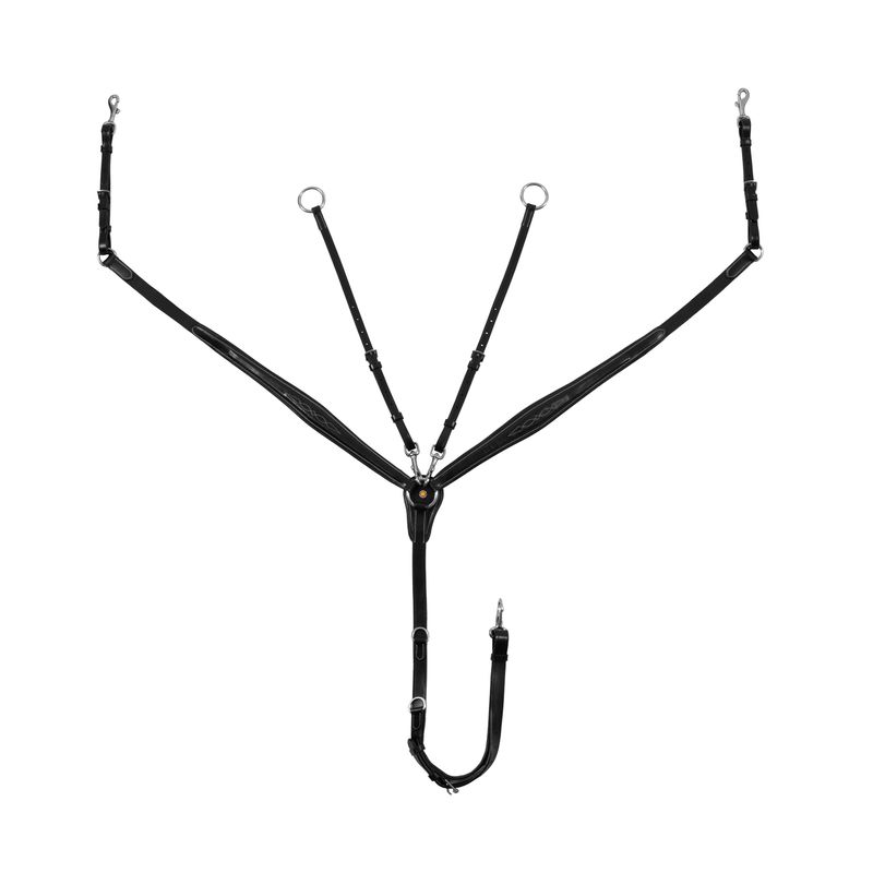 PETTORALE CON FORCHETTA CON RICAMI EQUESTRO PETTORALE CON FORCHETTA CON RICAMI EQUESTRO