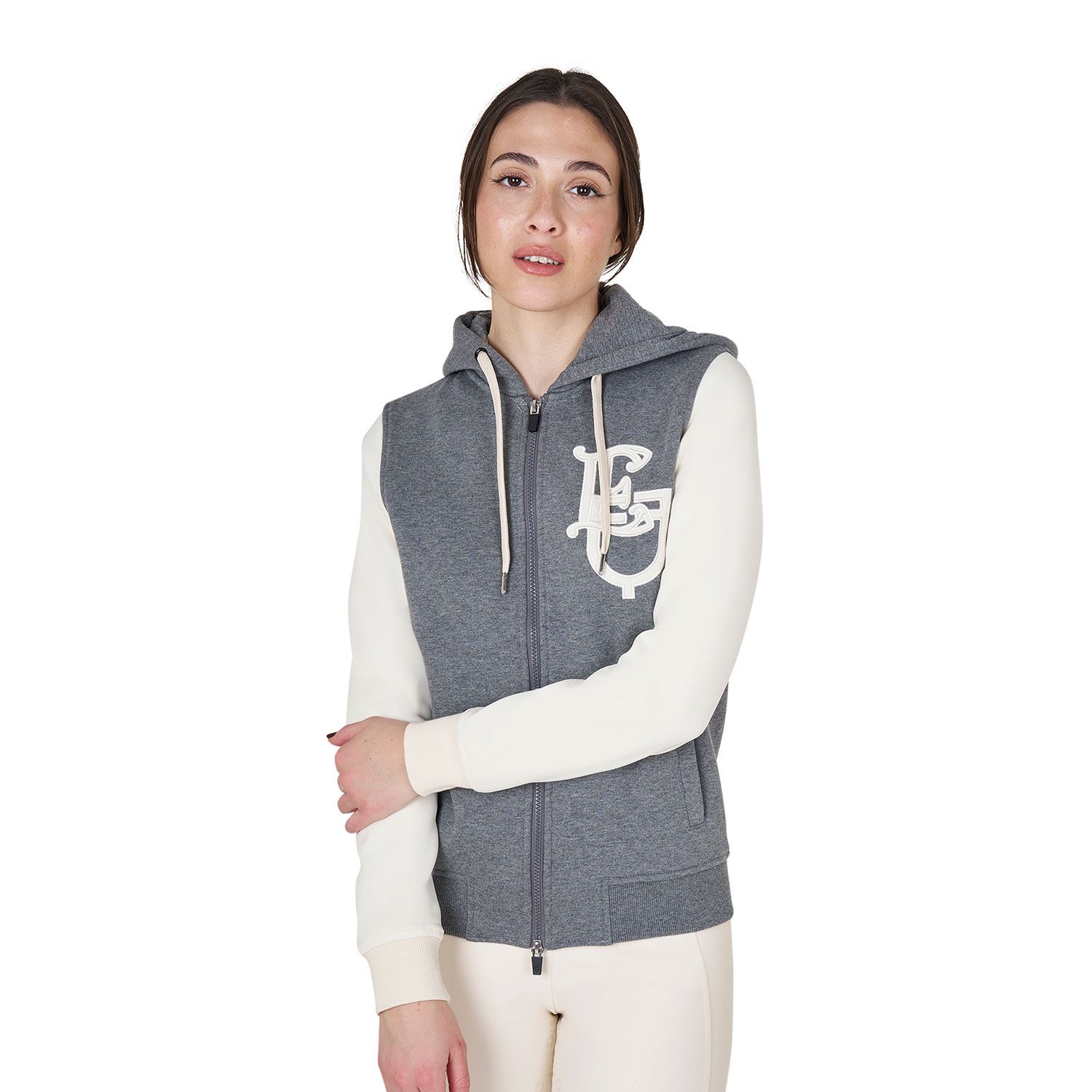 FELPA DONNA EQ BICOLORE EQUESTRO