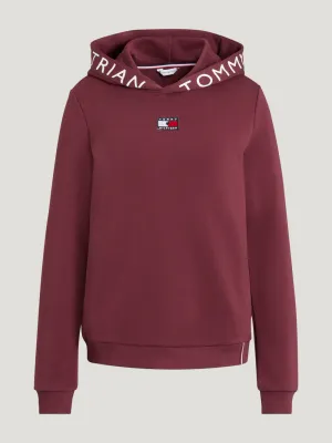 FELPA DA DONNA CON CAPPUCCIO CALIFORNIA TOMMY HILFIGER FELPA DA DONNA CON CAPPUCCIO CALIFORNIA TOMMY HILFIGER