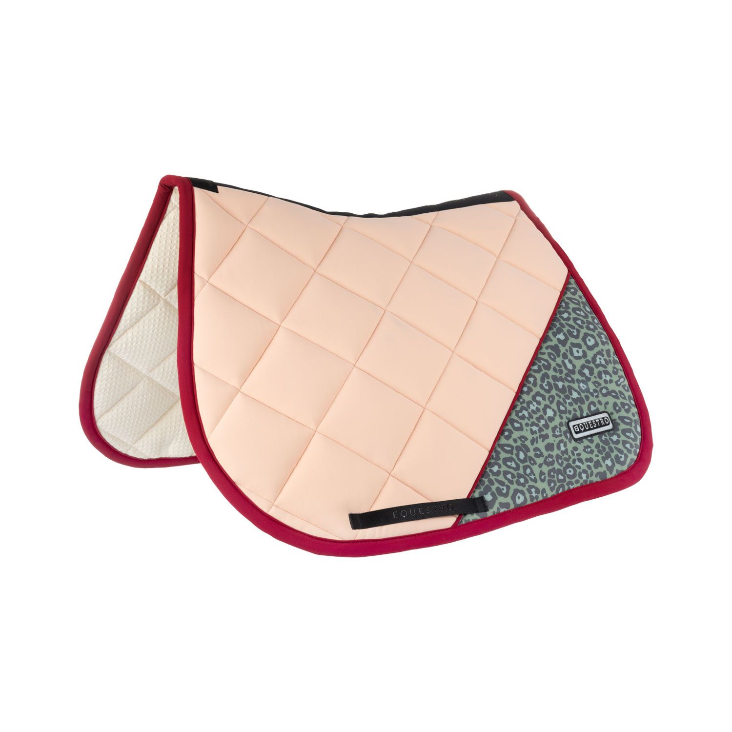 SET SOTTOSELLA + CUFFIA LEOPARD EQUESTRO