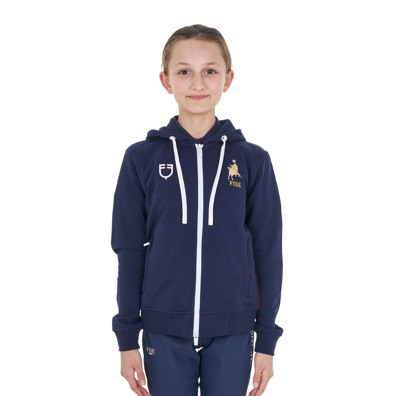 FELPA IN PILE UNISEX EQUESTRO X FISE