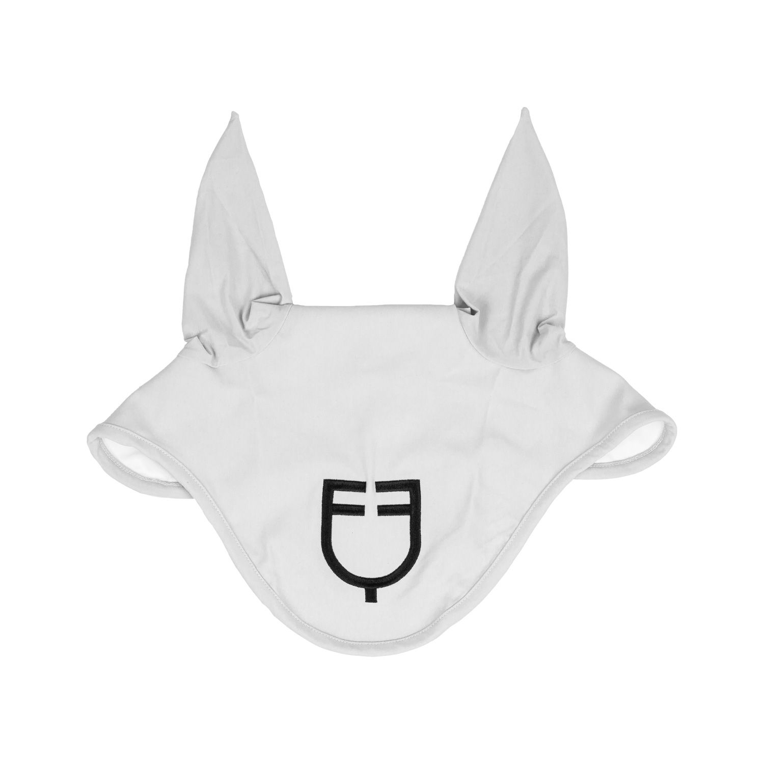 SET SOTTOSELLA E CUFFIA CON TRAPUNTA A CUBI EQUESTRO BIANCO
