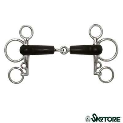 PELHAM SNODATO IN GOMMA CHIAMATA CORTA PELHAM SNODATO IN GOMMA CHIAMATA CORTA