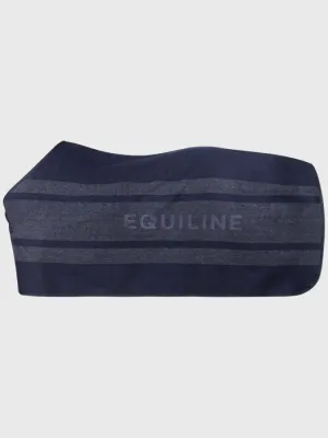 COPERTA IN LANA BLU EQUILINE