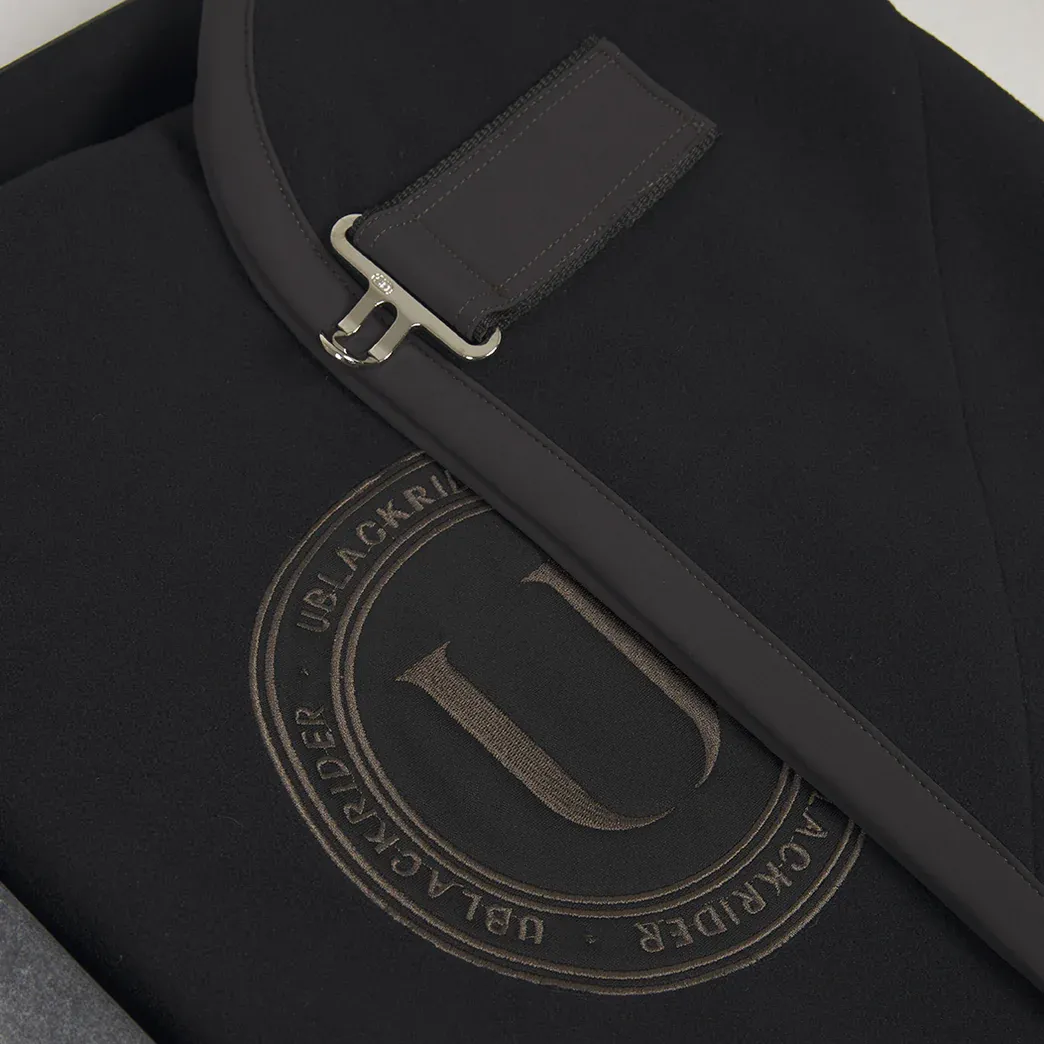 COPERTA IN PILE ELEGANCE U BLACK RIDER DARK TAUPE