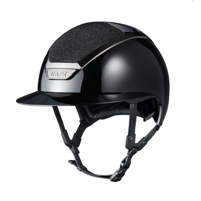 KASK LADY PURE SHINE BLACK SWAROVSKI KASK LADY PURE SHINE BLACK SWAROVSKI