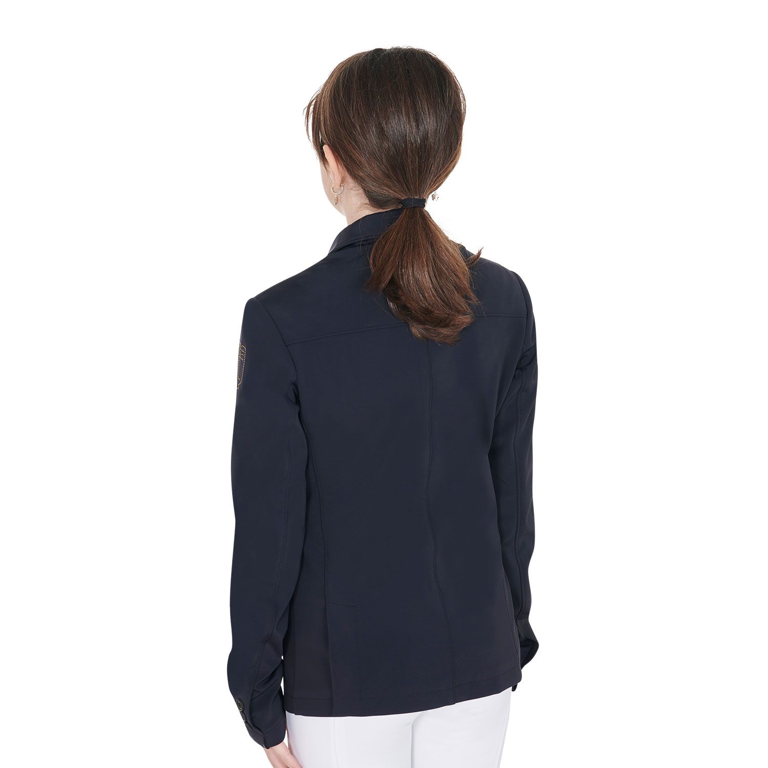 GIACCA DA CONCORSO BAMBINO CON LOGO A CONTRASTO EQUESTRO