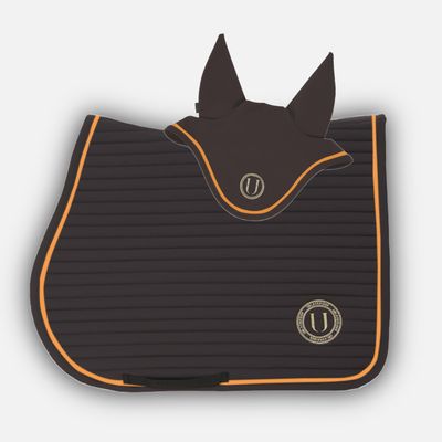 SET SOTTOSELLA E CUFFIA U BLACKRIDER X SELLERIA CARANDENTE TAUPE ORANGE