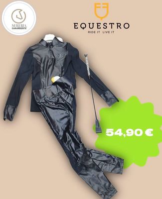 SET IN PELLE MAGLIA E LEGGINGS EQUESTRO SET IN PELLE MAGLIA E LEGGINGS EQUESTRO