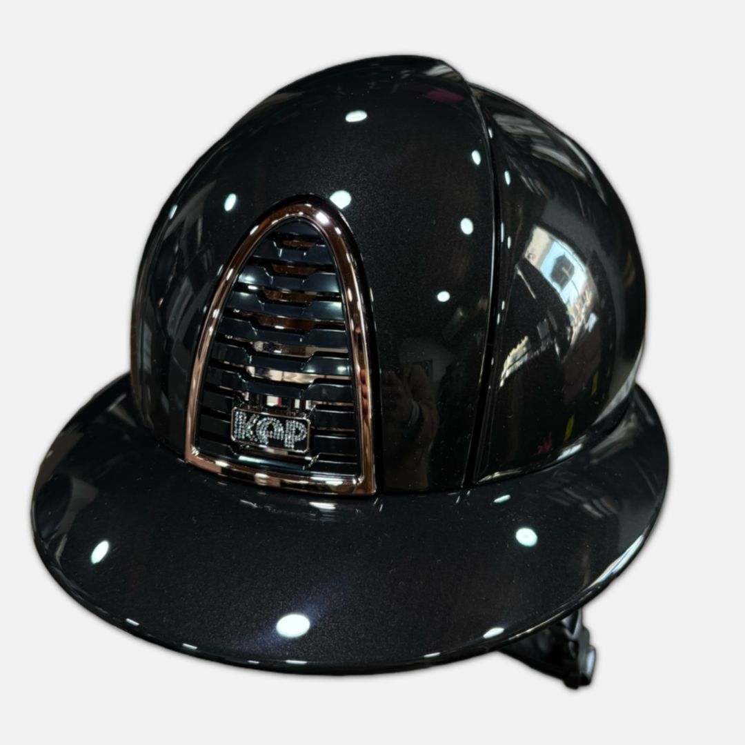 KEP CROMO 2.0 SHINE NERO CORNICE ORO ROSA E LOGO SWAROVSKI KEP CROMO 2.0 SHINE NERO CORNICE ORO ROSA E LOGO SWAROVSKI