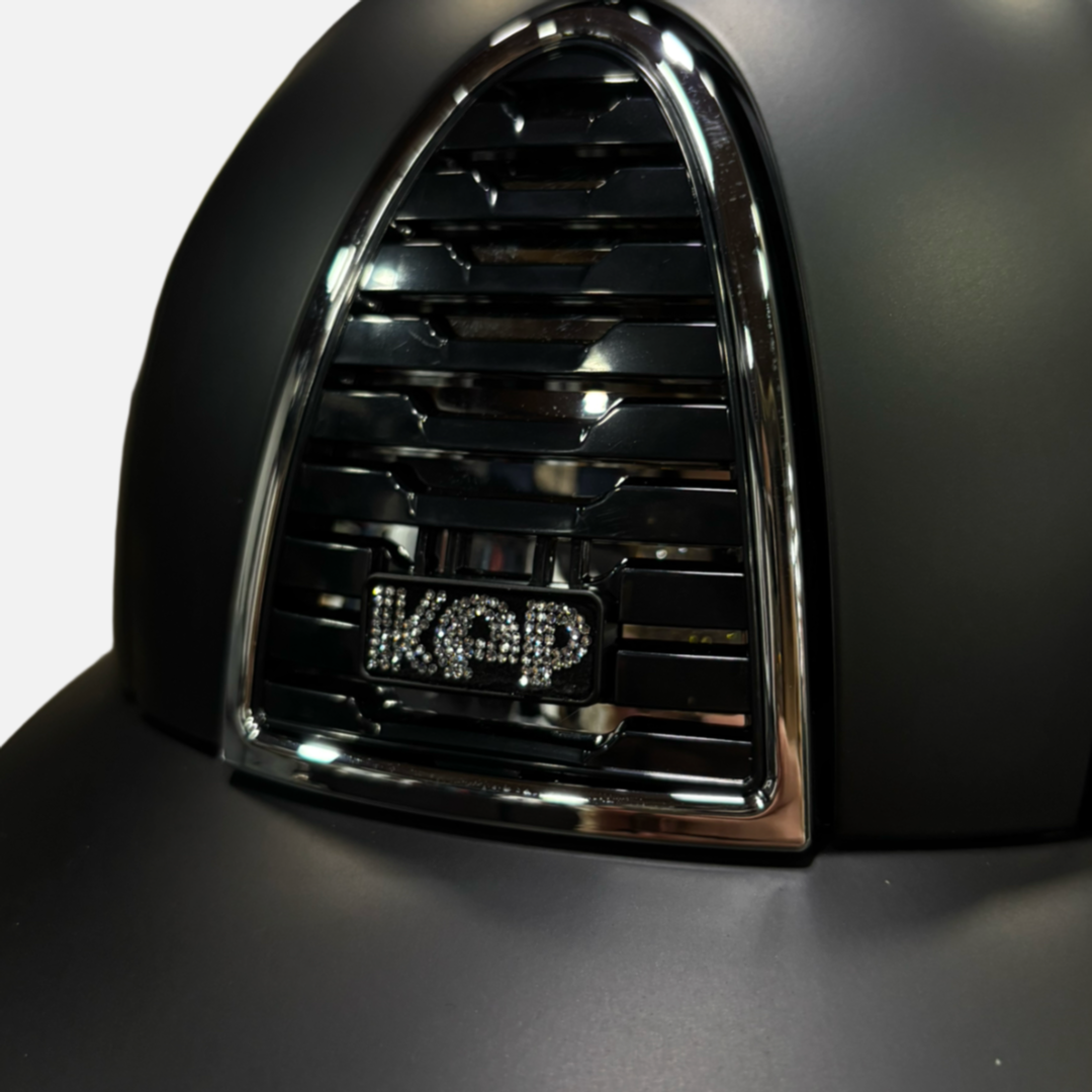 KEP CROMO 2.0 MATT NERO METAL LOGO SWAROVSKI