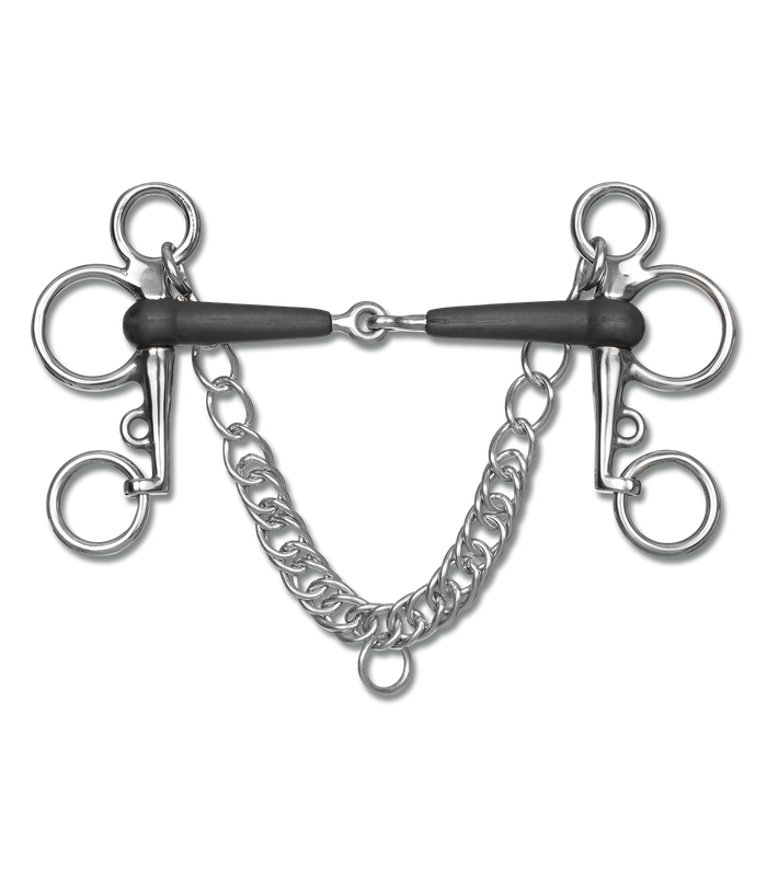 PELHAM IN GOMMA SNODO SEMPLICE WALDHAUSEN