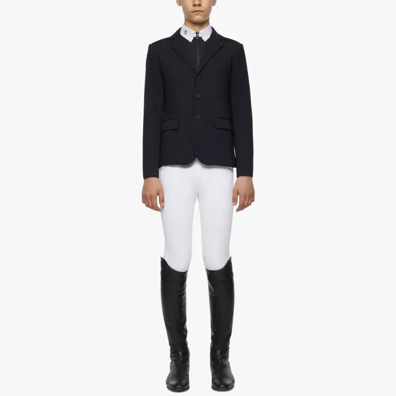 GIACCA DA COMPETIZIONE BAMBINO CAVALLERIA TOSCANA NERA GIACCA DA COMPETIZIONE BAMBINO CAVALLERIA TOSCANA NERA