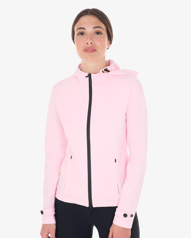 GIACCA DONNA IN SOFTSHELL CON ZIP EQUESTRO