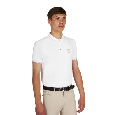 POLO DA UOMO DA ALLENAMENTO CON DETTAGLI A CONTRASTO EQUESTRO POLO DA UOMO DA ALLENAMENTO CON DETTAGLI A CONTRASTO EQUESTRO