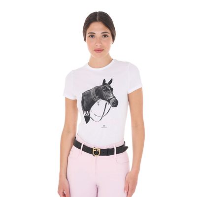 T-SHIRT DONNA READY TO THE PARTY  EQUESTRO