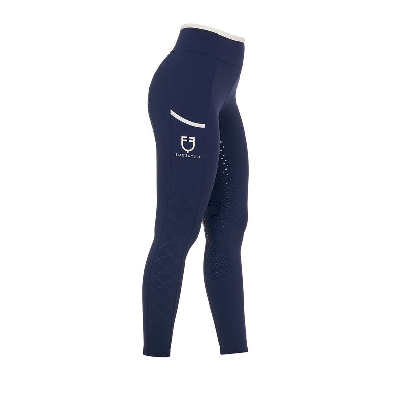 LEGGINGS DONNA CON DECORAZINI PERFORATE EQUESTRO