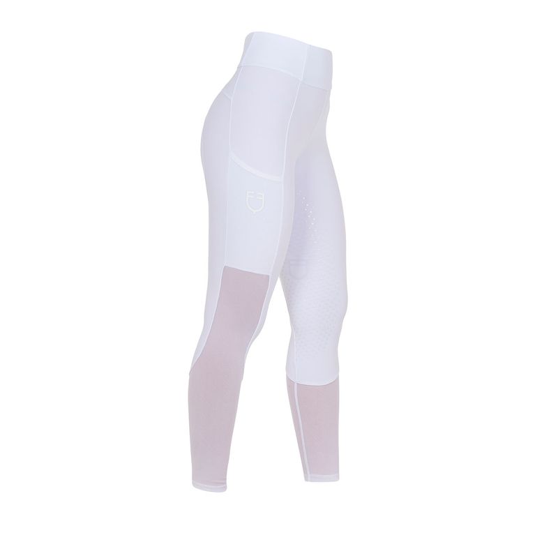 LEGGINGS DONNA CON INSERTI PERFORATI EQUESTRO