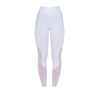 LEGGINGS DONNA CON INSERTI PERFORATI EQUESTRO