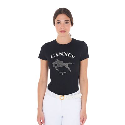 T-SHIRT DONNA CANNES EQUESTRO T-SHIRT DONNA CANNES EQUESTRO