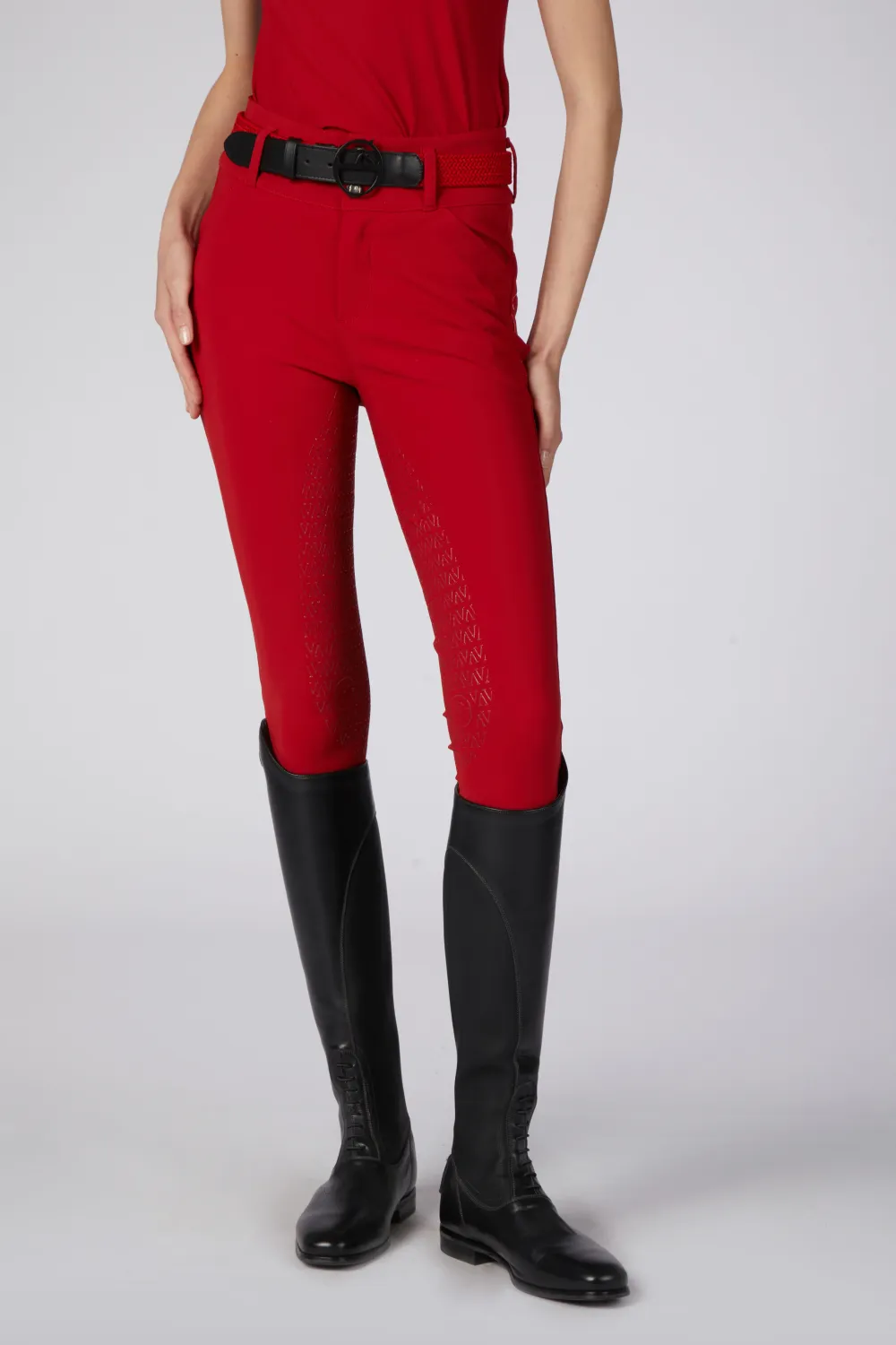 PANTALONE DONNA MOLVENO VESTRUM FULL GRIP ROSSO