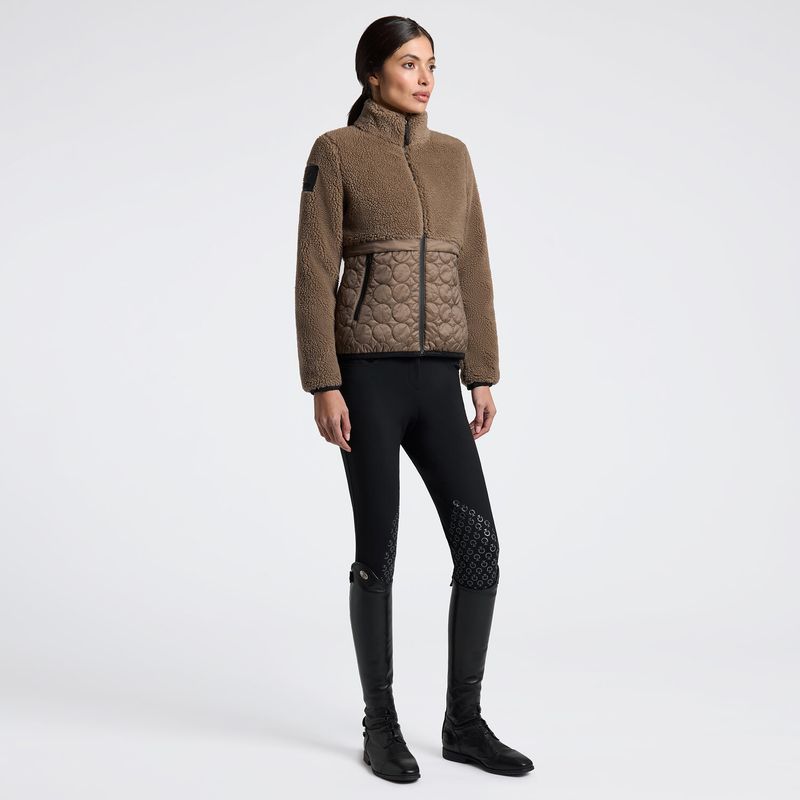 GIACCA DA DONNA CAVALLERIA TOSCANA IN PILE E NYLON