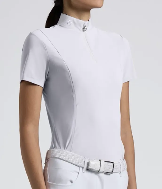 CAMICIA DA CONCORSO DONNA CAVALLERIA TOSCANA CON INSERTI IN RETE
