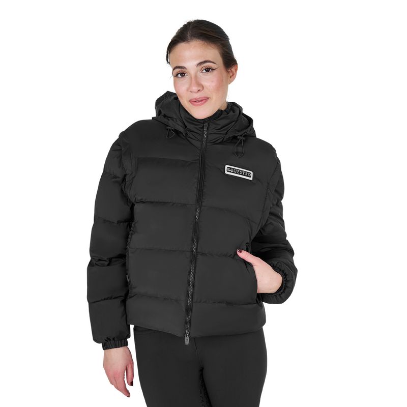 PIUMINO DA DONNA EQUESTRO 3 IN UNO CON INSERTI STACCABILI
