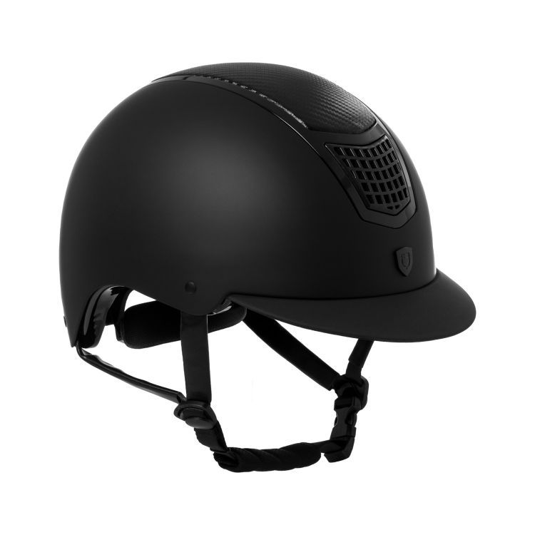 CAP EQUESTRO UNISEX INSERTO IN CARBONIO