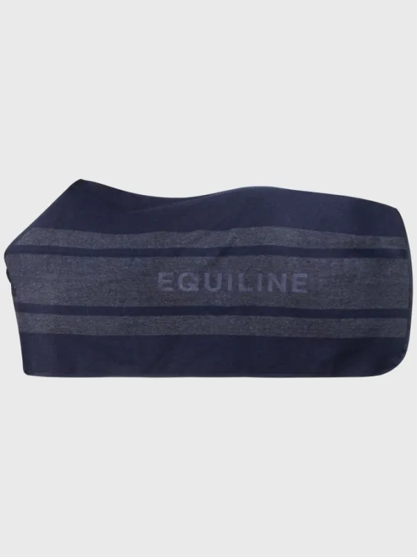 COPERTA IN LANA BLU EQUILINE