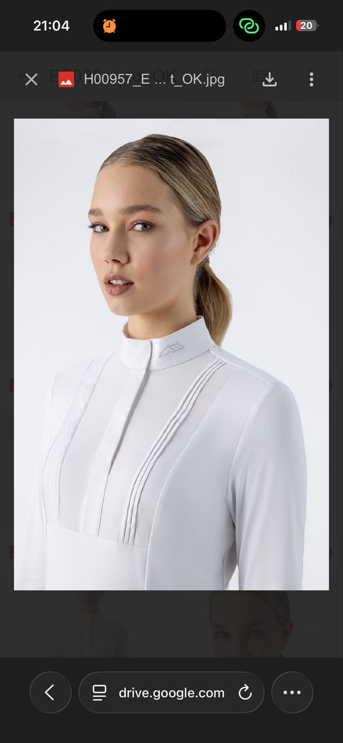 POLO DA COMPETIZIONE DONNA EQUILINE EQUEDITHA