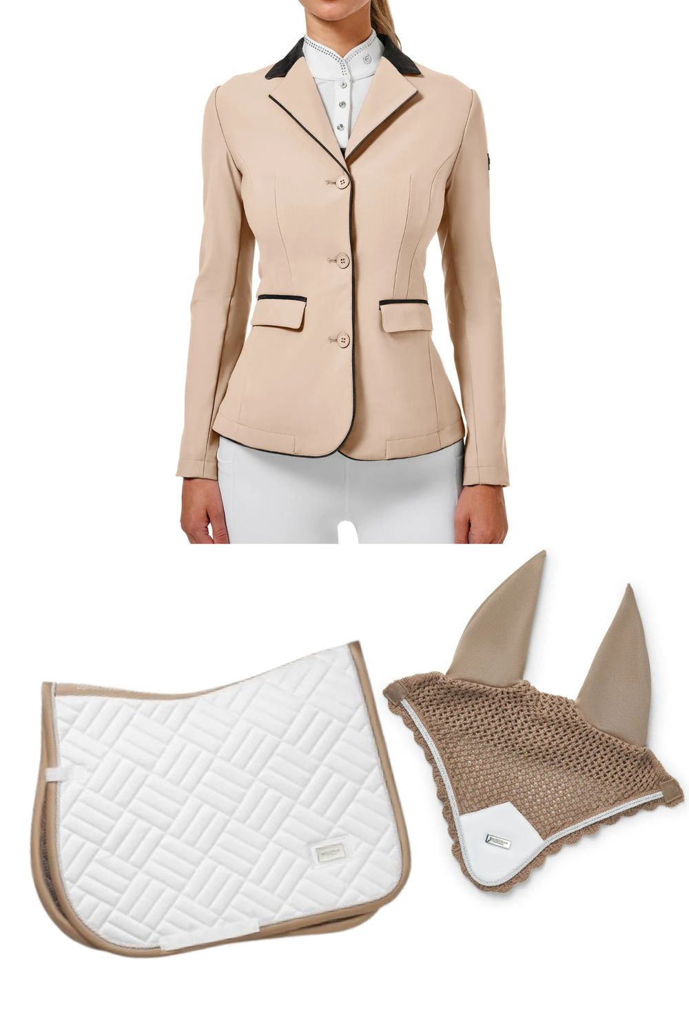 SET GIACCA + SOTTOSELLA + CUFFIA EQUESTRIAN STOCKHOLM