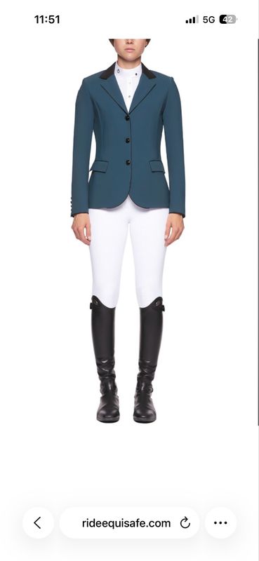 GIACCA DA CONCORSO DONNA CAVALLERIA TOSCANA BLU OCEANO