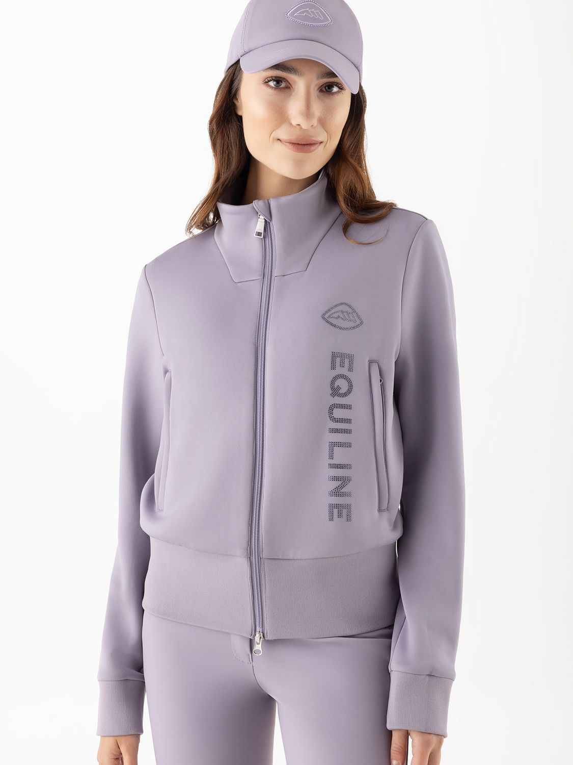 FELPA DONNA TECH FULLZIP EQGLEMPA
