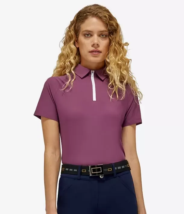TRAINING ZIP POLO