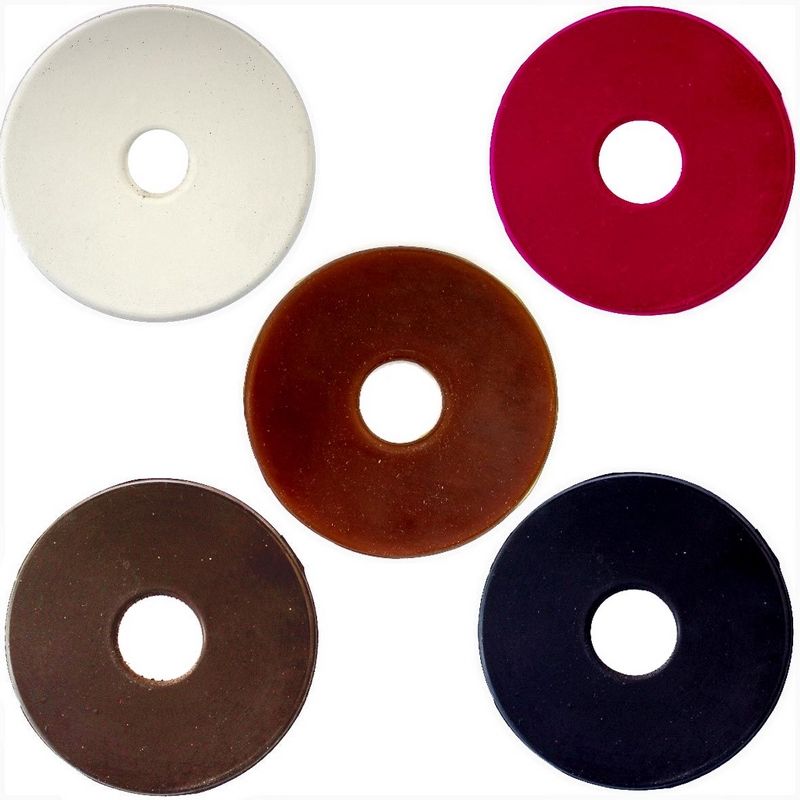 RONDELLE IN GOMMA PER MORSI NERO