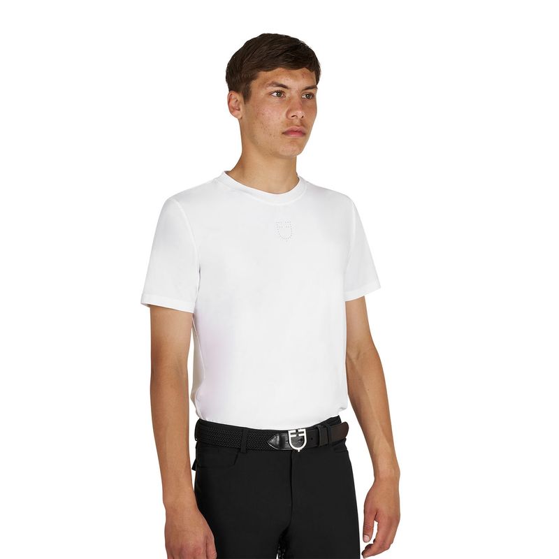 T-SHIRT ALLENAMENTO UOMO IN TESSUTO TECNICO