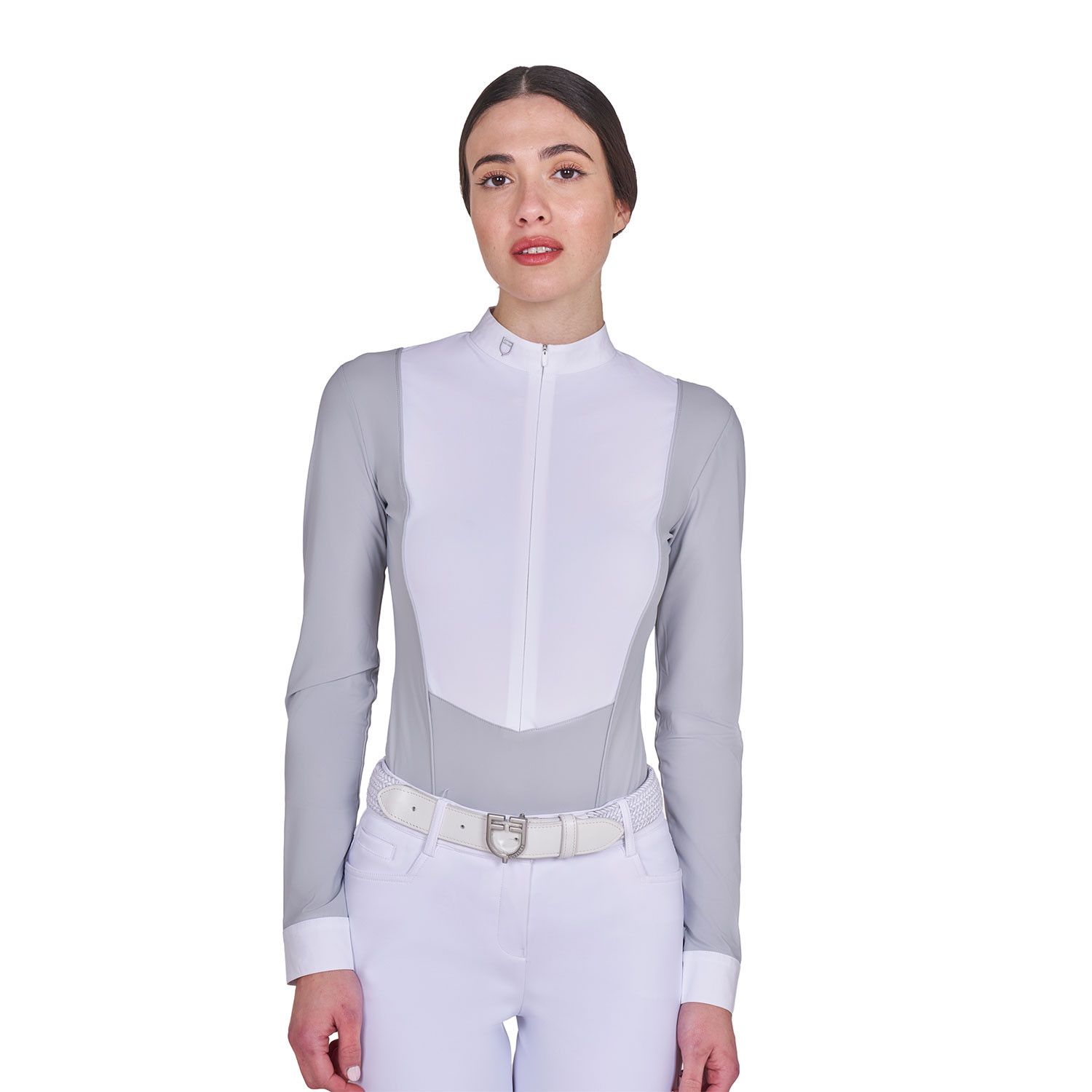 POLO DONNA DA CONCORSO A MANICHE LUNGHE E ZIP POLO DONNA DA CONCORSO A MANICHE LUNGHE E ZIP