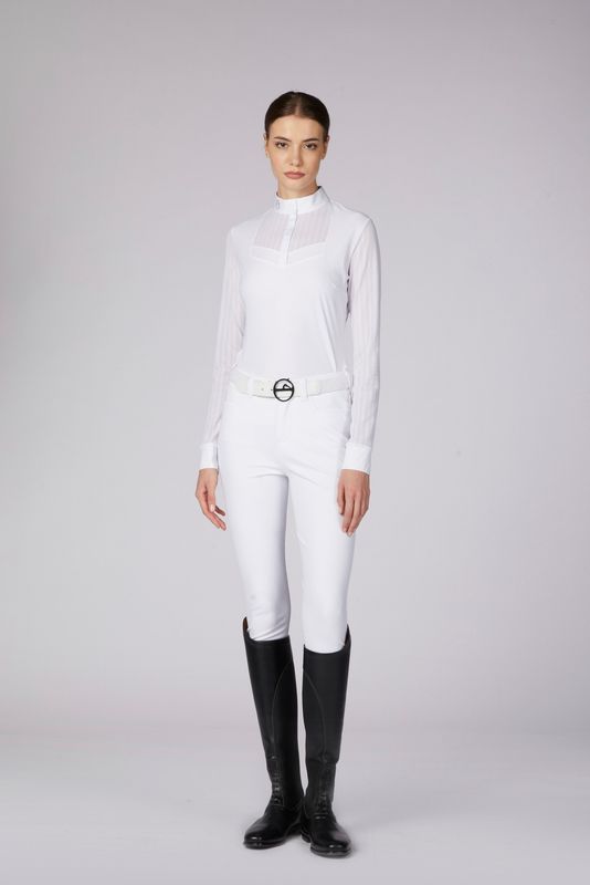 HARBIN CAMICIA A MANICHE LUNGHE DA CONCORSO DA DONNA