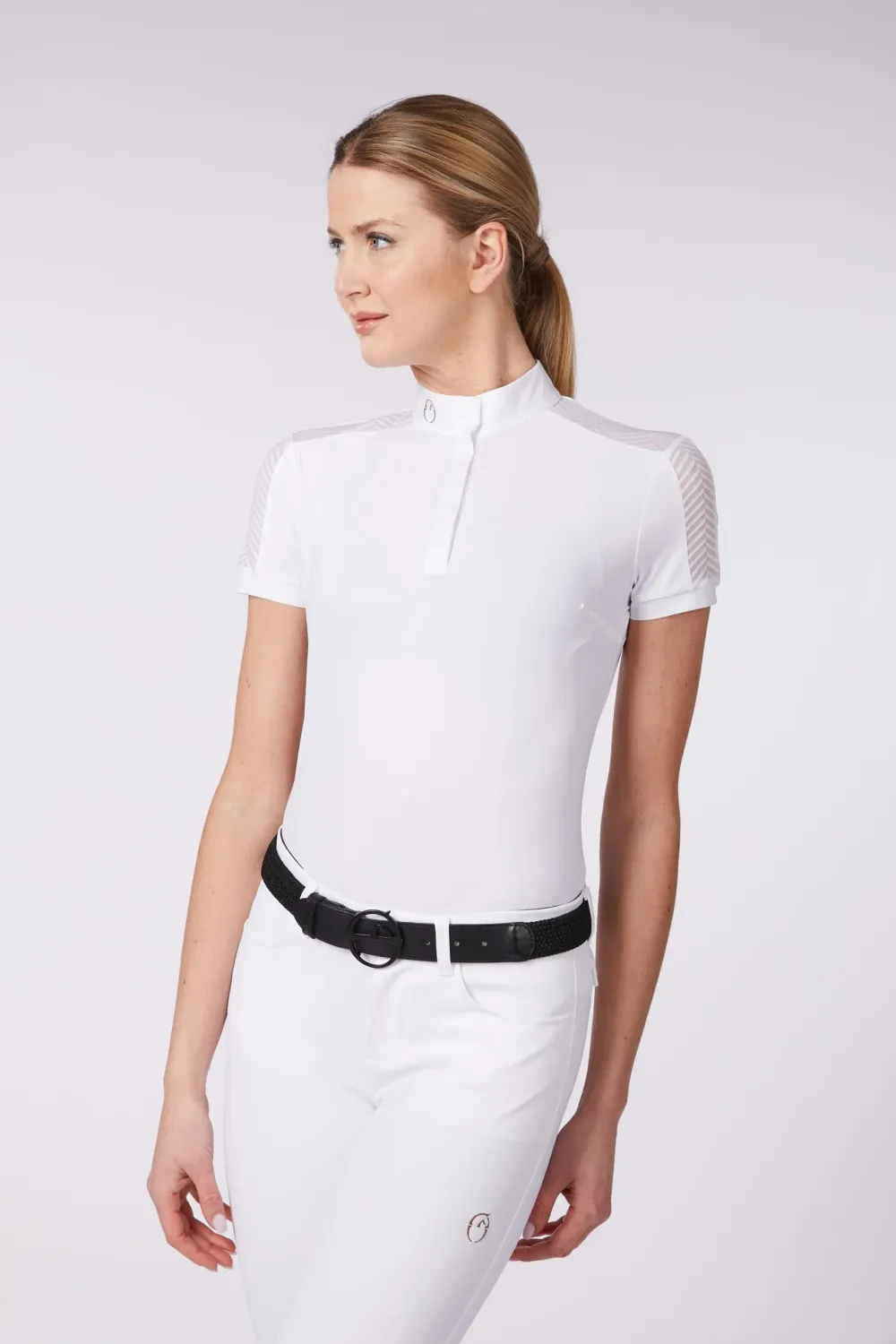 ALIMINI CAMICIA DA GARA A MANICHE CORTE DA DONNA