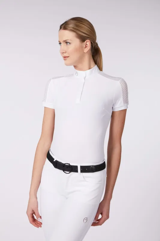 ALIMINI CAMICIA DA GARA A MANICHE CORTE DA DONNA