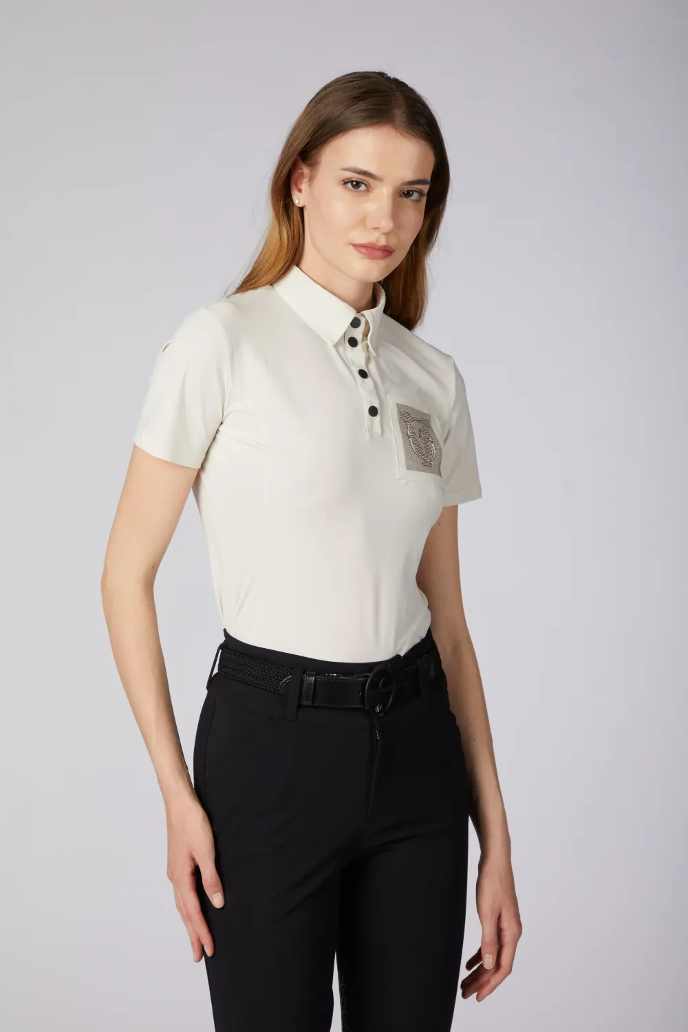 VOLTERRA POLO DA DONNA IN TESSUTO TECNICO